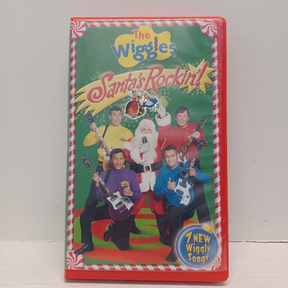 The Wiggles Santa's Rockin' VHS